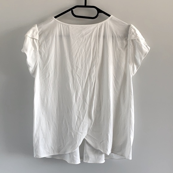 JOIE SHORT SLEEVE OVERLAP BACK - Picture 2 of 4